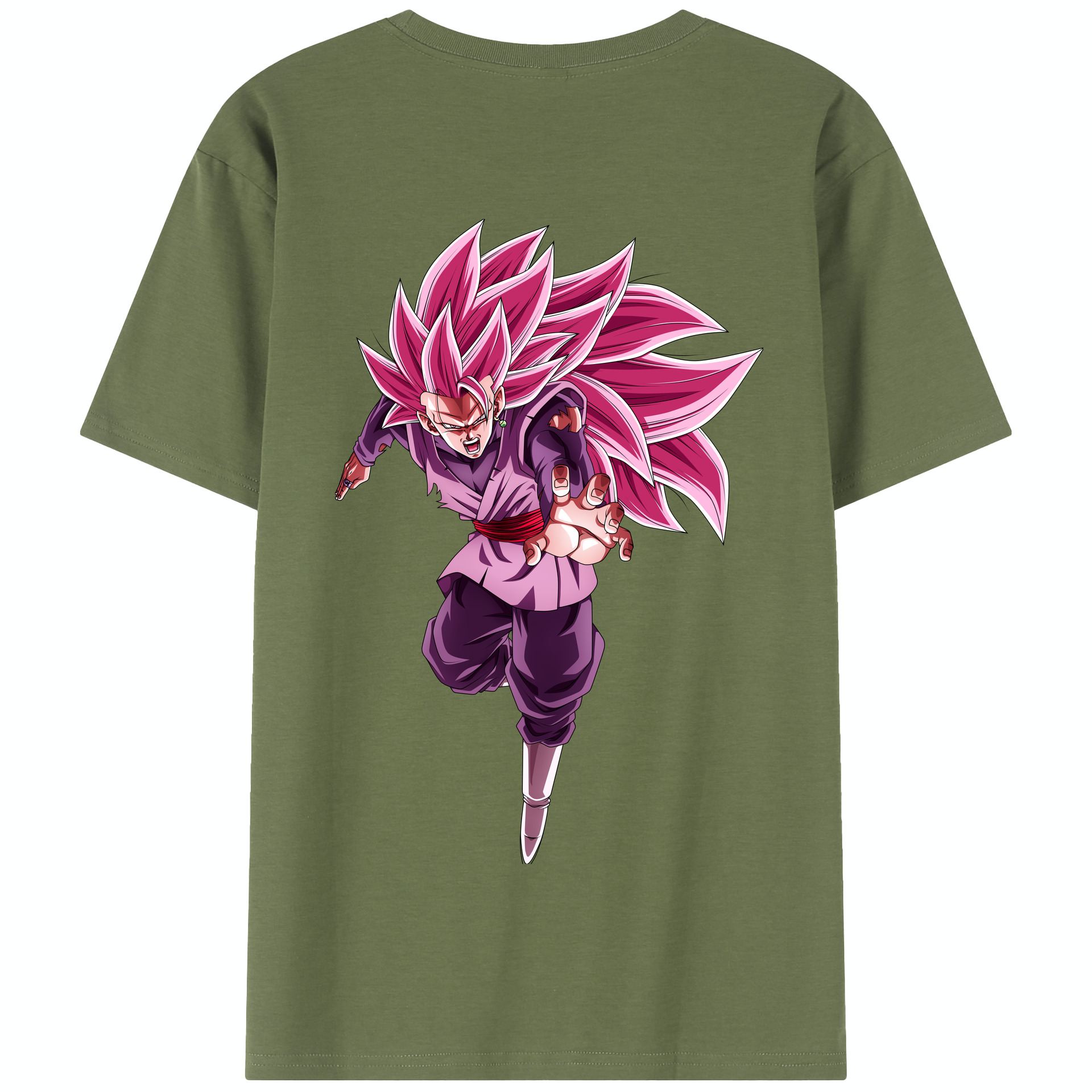 （画像用） ドラゴンボール ベジット DRAGON BALL Vegetto 綿100％半袖Tシャツ（背面プリント）